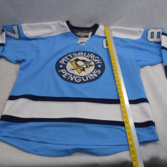 Reebok Other - Reebok Pittsburgh Penguins Light Blue Premier Hockey Jersey Sidney Crosby